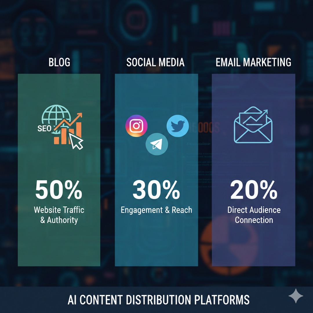 استراتژی‌های تولید محتوا برای پلتفرم‌های مختلف