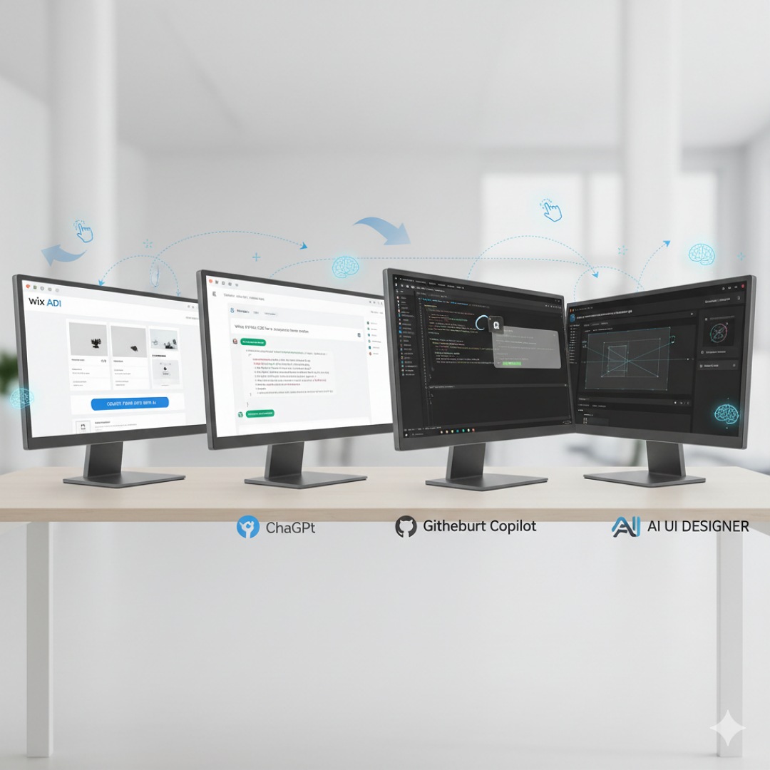 انواع ابزارهای ساخت سایت با هوش مصنوعی