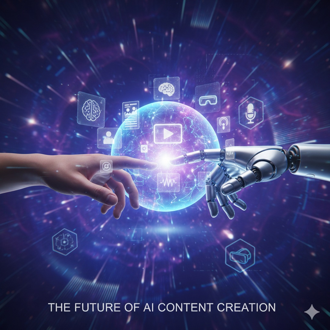 آینده تولید محتوا با هوش مصنوعی