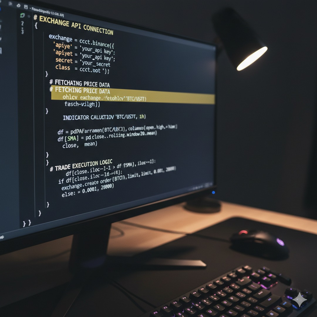 کدنویسی ربات ترید خودکار